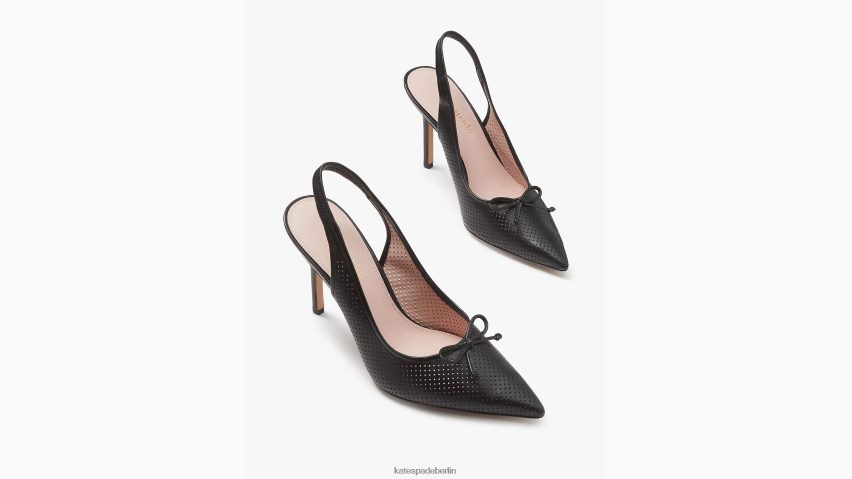 de Kate Spade Frauen Veronica Slingback-Pumps Schwarz NB82J2581 Schuhwerk