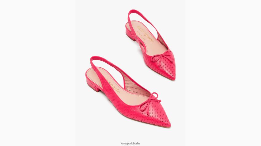de Kate Spade Frauen Veronica Wohnungen rosa Pfefferkorn NB82J2490 Schuhwerk