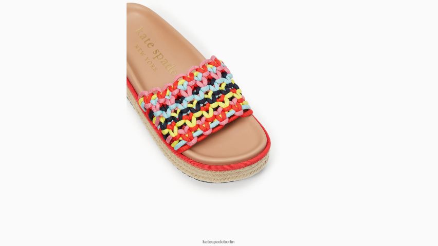 de Kate Spade Frauen Vita-Plateau-Slide-Sandalen multi NB82J2481 Schuhwerk