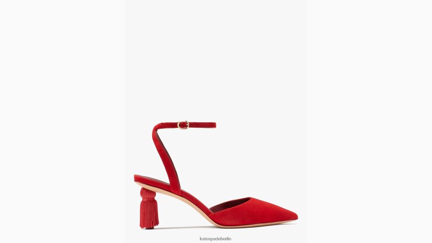 de Kate Spade Frauen Voila-Pumpen tiefes Rubinrot NB82J2633 Schuhwerk