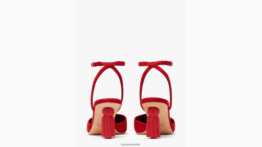 de Kate Spade Frauen Voila-Pumpen tiefes Rubinrot NB82J2633 Schuhwerk
