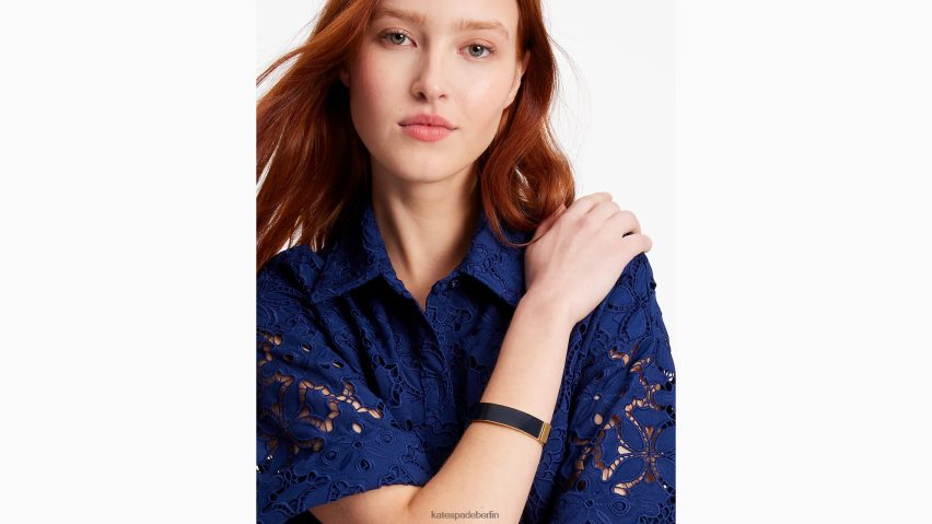 de Kate Spade Frauen Wellen machen Idiom-Armreif Marine NB82J21033 Zubehör