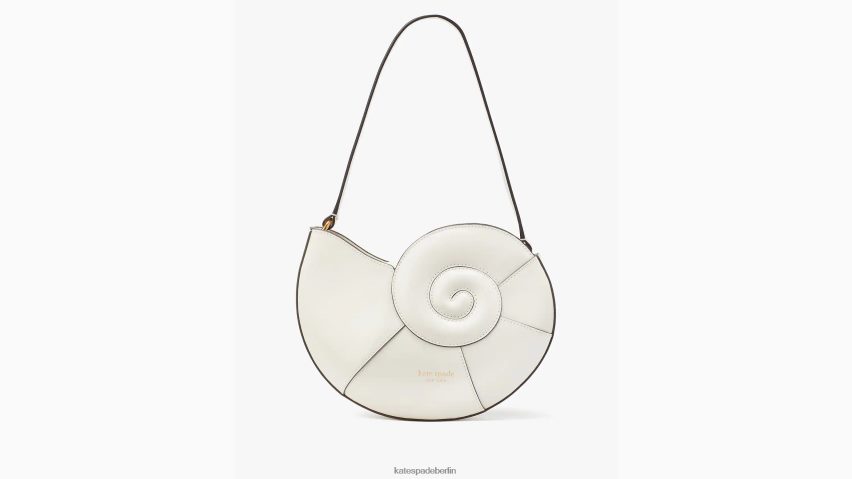 de Kate Spade Frauen What the Shell Umhängetasche aus Nautilusmuschel Creme NB82J23 Zubehör