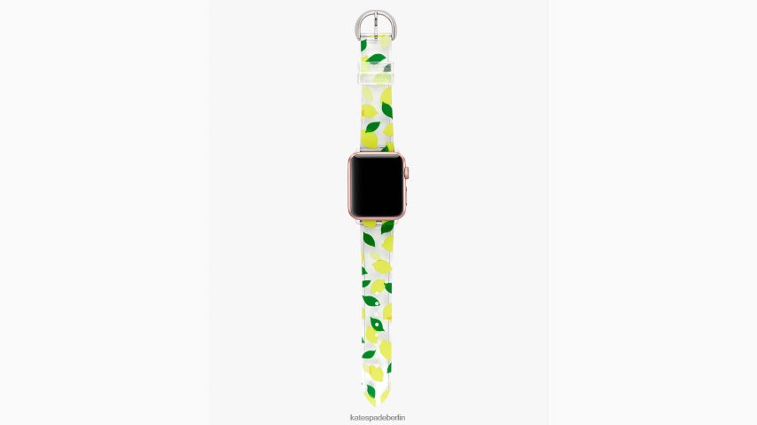 de Kate Spade Frauen Zitronengelee 38–49 mm Armband für Apple Watch Weiß NB82J21106 Zubehör