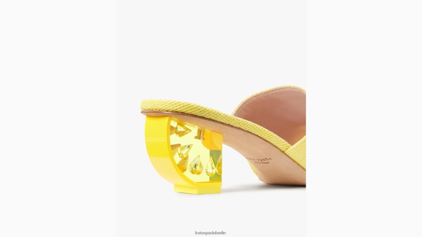 de Kate Spade Frauen Zitrussandalen gelbes Zing NB82J2478 Schuhwerk