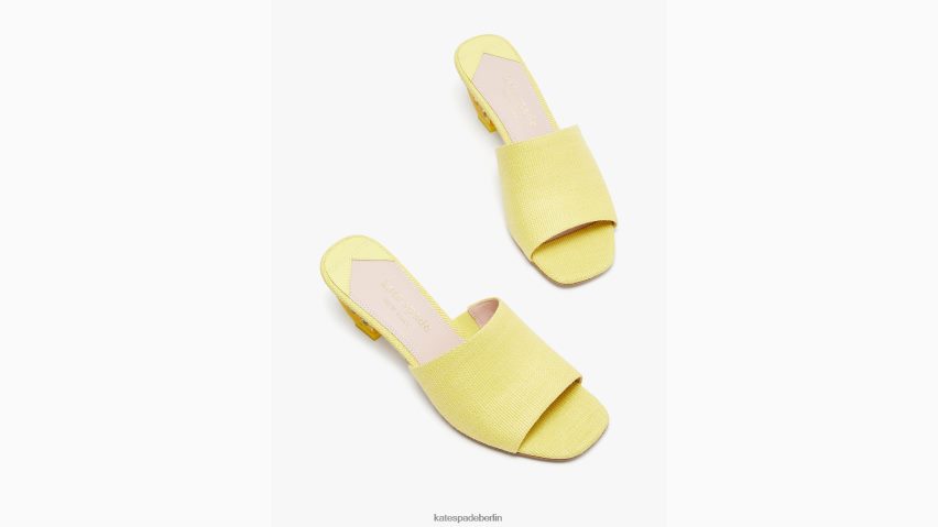 de Kate Spade Frauen Zitrussandalen gelbes Zing NB82J2478 Schuhwerk