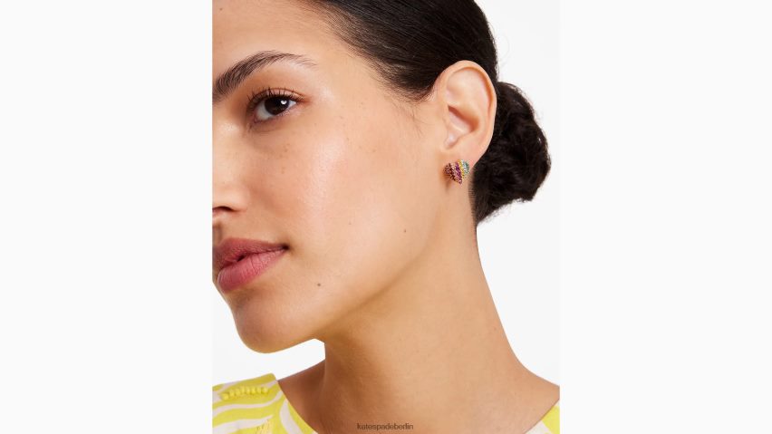 de Kate Spade Frauen auf den Punkt-Herznieten multi NB82J21141 Zubehör