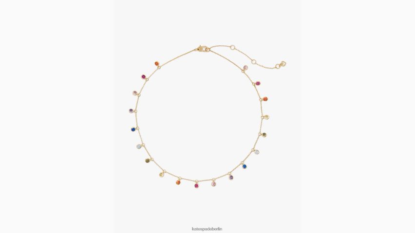 de Kate Spade Frauen auf der Punkt-Streuungs-Halskette multi NB82J21206 Zubehör