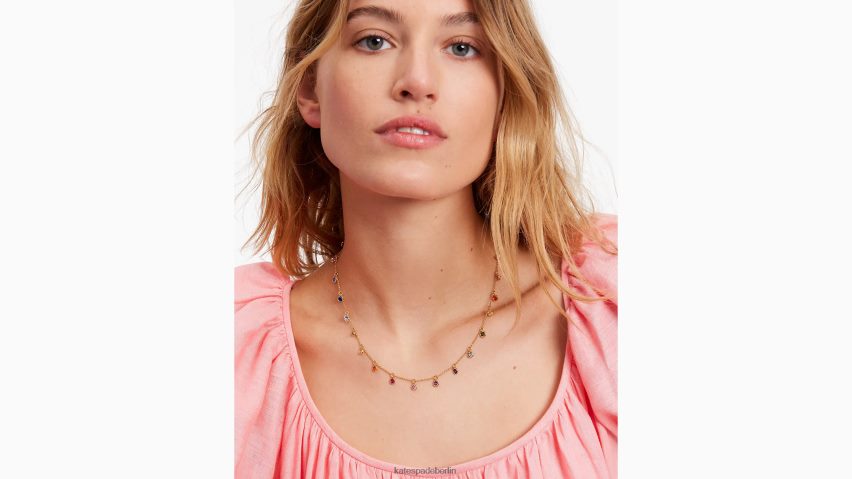 de Kate Spade Frauen auf der Punkt-Streuungs-Halskette multi NB82J21206 Zubehör