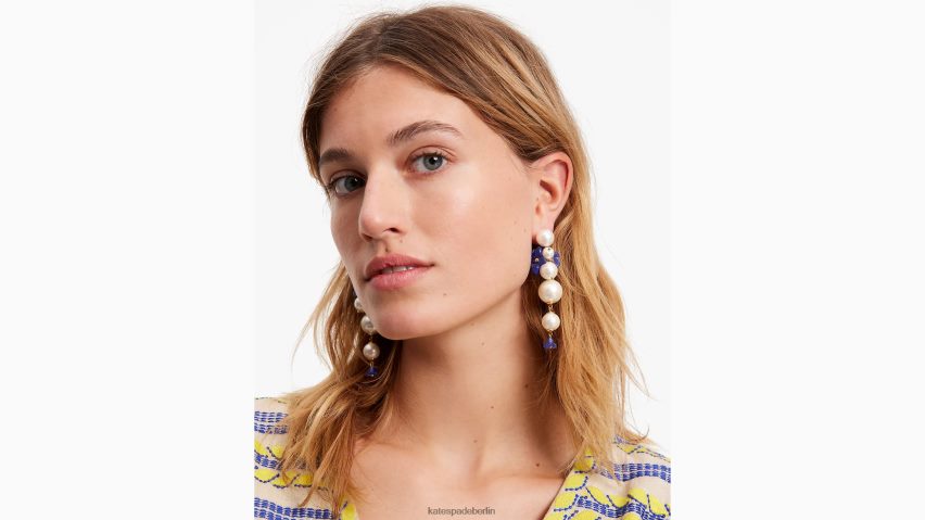 de Kate Spade Frauen frisch gepflückte Statement-Ohrringe Marine-Multi NB82J21013 Zubehör