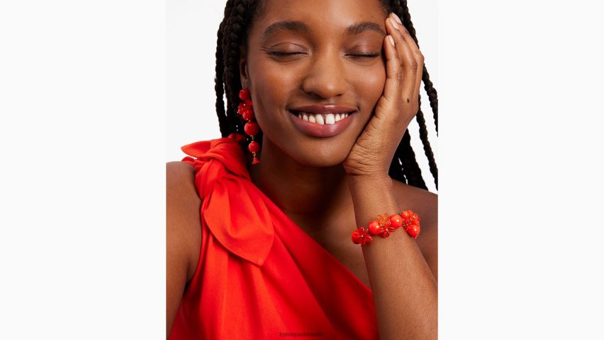 de Kate Spade Frauen frisch gepflücktes Armband rot multi NB82J21018 Zubehör