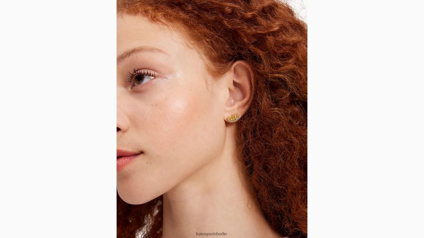 de Kate Spade Frauen frische Squeeze-Stollen gelbes Multi NB82J21005 Zubehör