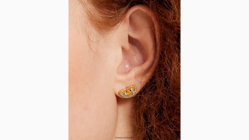 de Kate Spade Frauen frische Squeeze-Stollen gelbes Multi NB82J21005 Zubehör