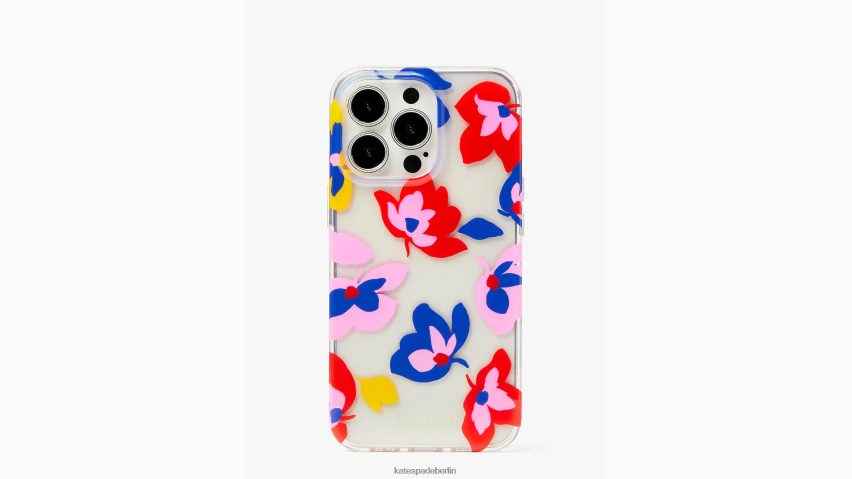 de Kate Spade Frauen iPhone 13 Pro Hülle mit Sommerblumenmuster klares Multi NB82J21452 Zubehör