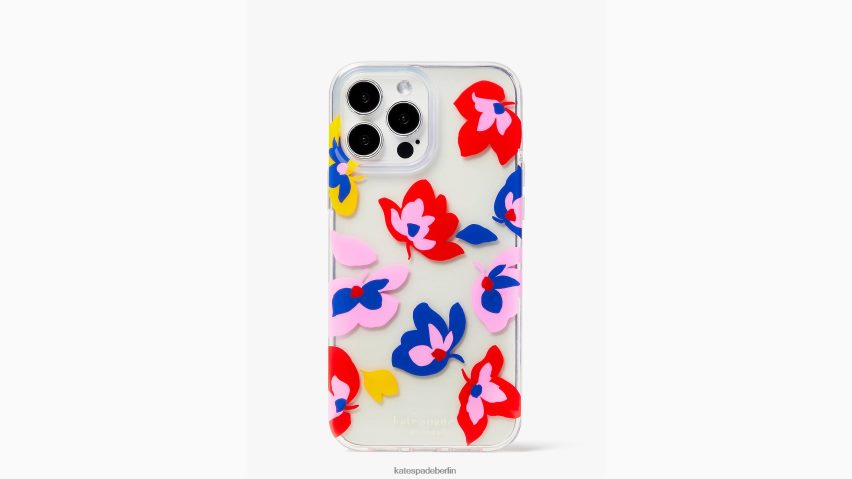 de Kate Spade Frauen iPhone 13 Pro Max-Hülle mit Sommerblumenmuster klares Multi NB82J21406 Zubehör