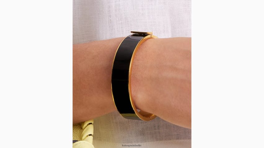 de Kate Spade Frauen kleiner Idiom-Armreif Schwarz NB82J21034 Zubehör