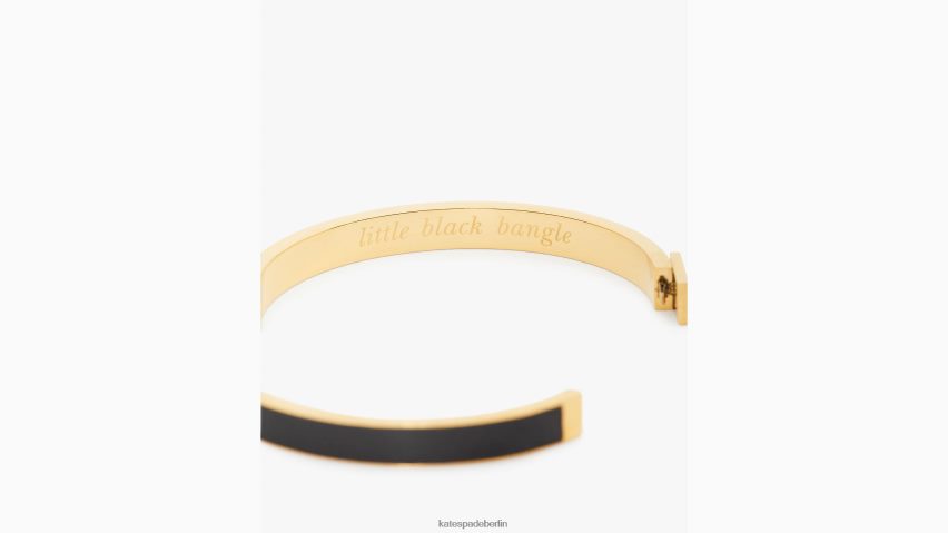 de Kate Spade Frauen kleiner dünner Idiom-Armreif Schwarz NB82J21028 Zubehör