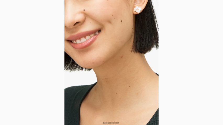 de Kate Spade Frauen kostbare Stiefmütterchen-Nieten Creme-Multi/Roségold NB82J21175 Zubehör