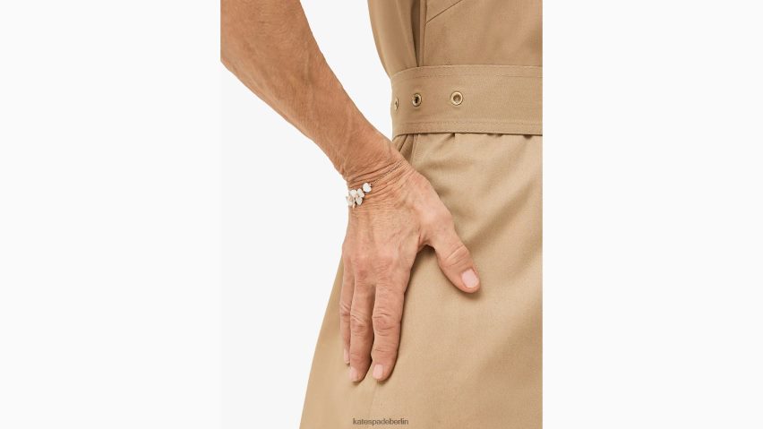 de Kate Spade Frauen kostbares Stiefmütterchen-Armband Creme-Multi/Roségold NB82J21156 Zubehör