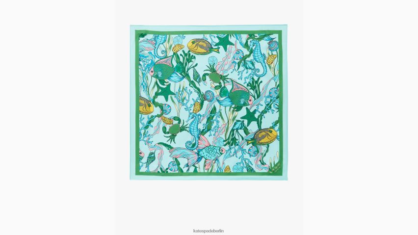 de Kate Spade Frauen unter dem Meeresseidenhalstuch Hyazinthe NB82J21264 Zubehör