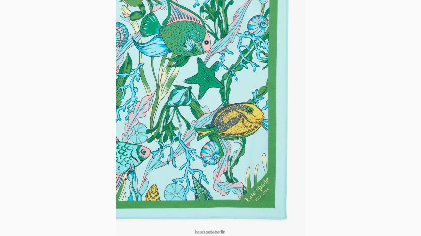 de Kate Spade Frauen unter dem Meeresseidenhalstuch Hyazinthe NB82J21264 Zubehör