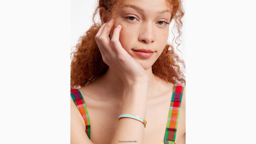 de Kate Spade Frauen „Sky is the limit“ dünner Idiom-Armreif Türkis NB82J21029 Zubehör