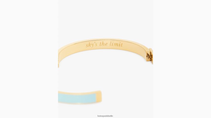 de Kate Spade Frauen „Sky is the limit“ dünner Idiom-Armreif Türkis NB82J21029 Zubehör