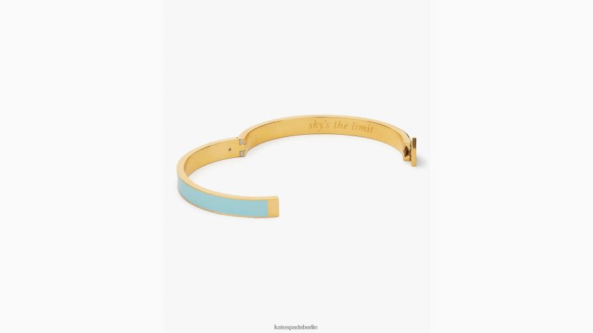 de Kate Spade Frauen „Sky is the limit“ dünner Idiom-Armreif Türkis NB82J21029 Zubehör