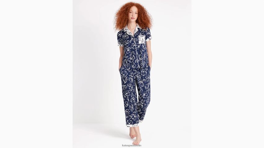 de Kate Spade Frauen Ernte-Pyjama-Set fröhlich blumig NB82J2813 Bekleidung