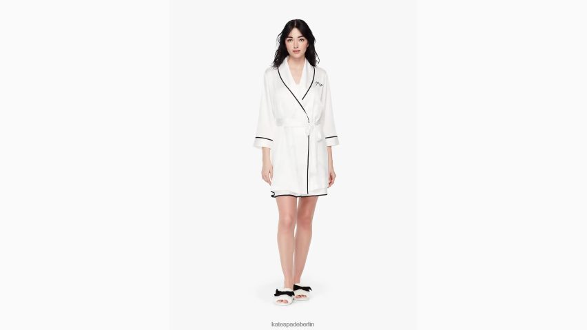 de Kate Spade Frauen Frau Robe cremefarben NB82J2847 Bekleidung
