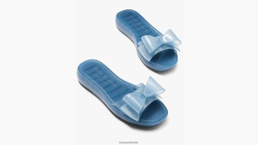 de Kate Spade Frauen Binden Sie die Slide-Sandalen mit Knoten blasse Hortensie NB82J2501 Schuhwerk