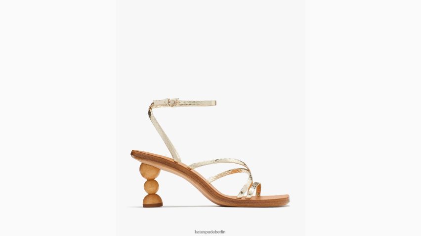 de Kate Spade Frauen Charmeur-Sandalen Weißgold NB82J2528 Schuhwerk