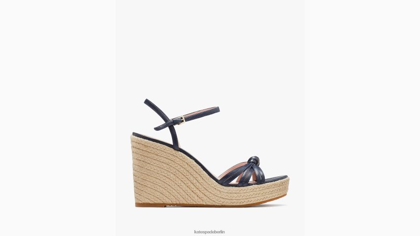 de Kate Spade Frauen Tessa Espadrille-Wedges Blazer blau NB82J2512 Schuhwerk