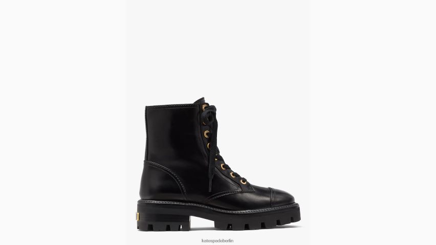 de Kate Spade Frauen Merritt Lug-Booties Schwarz NB82J2609 Schuhwerk