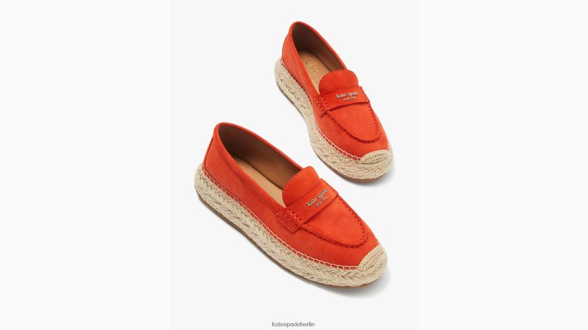 de Kate Spade Frauen Espadrilles von Eastwell frische Tomate NB82J2535 Schuhwerk