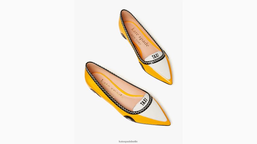 de Kate Spade Frauen Gogo-Taxi-Wohnungen High Noon Multi NB82J2525 Schuhwerk