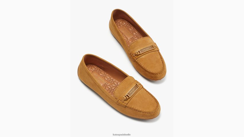 de Kate Spade Frauen Merritt Mokassin mittlere Biscotti NB82J2672 Schuhwerk