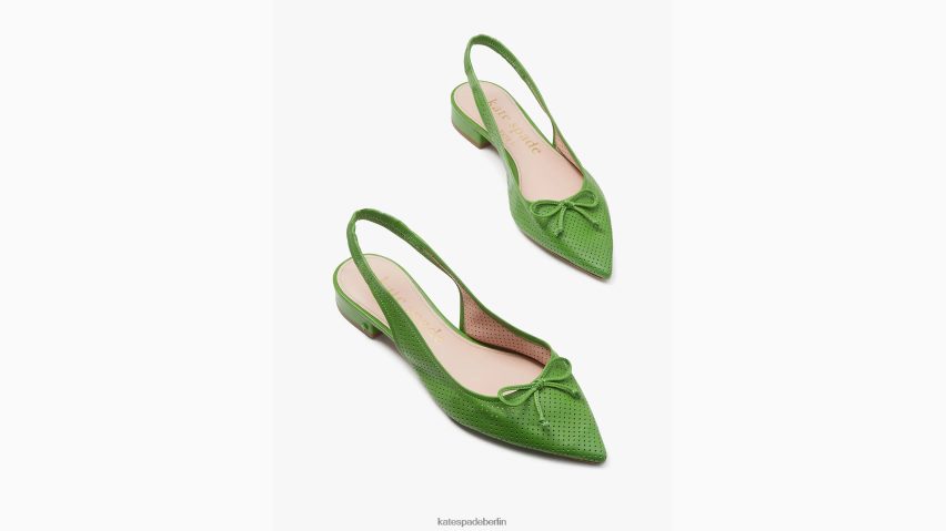 de Kate Spade Frauen Veronica Wohnungen ks grün NB82J2491 Schuhwerk