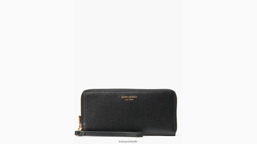 de Kate Spade Frauen Morgan Reisebrieftasche Schwarz NB82J2454 Zubehör