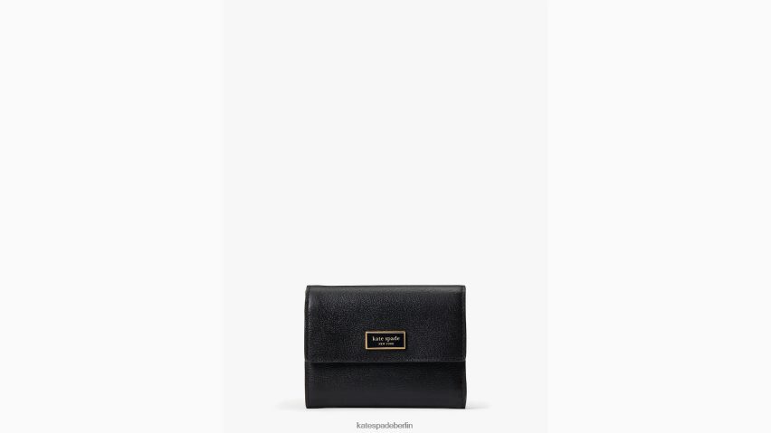 de Kate Spade Frauen Katy Bifold-Geldbörse mit Klappe Schwarz NB82J2446 Zubehör