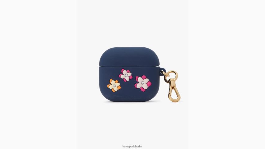 de Kate Spade Frauen Blumen und Duschen Airpods Hülle Blazer blau multi NB82J21448 Zubehör