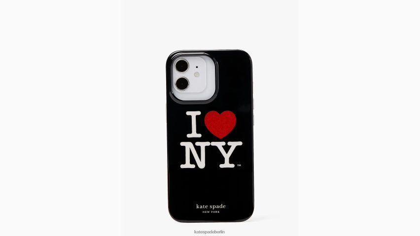 de Kate Spade Frauen Ich liebe die iPhone 13 Pro-Hülle „NY x New York“. schwarz-multi NB82J21395 Zubehör