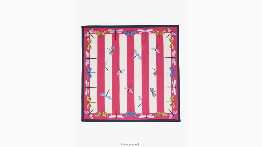 de Kate Spade Frauen Libellen-Bandana Rosa Pflaume NB82J21364 Zubehör