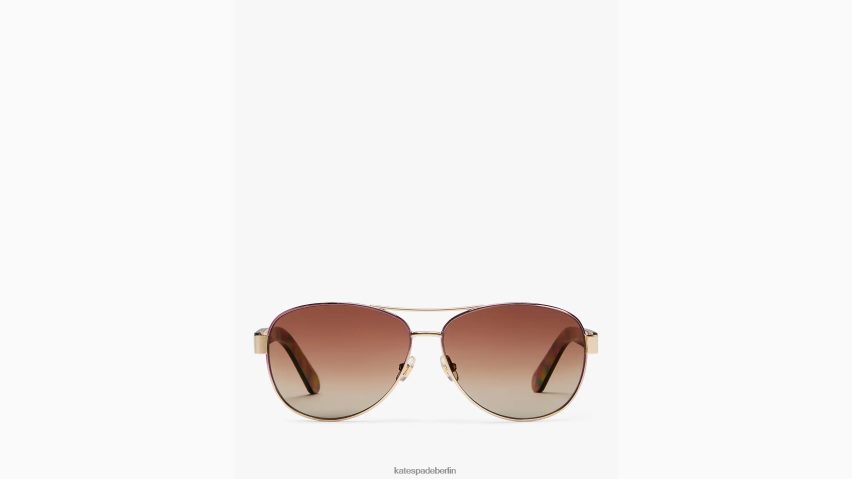 de Kate Spade Frauen Dalia Sonnenbrille rotes Gold NB82J21309 Zubehör
