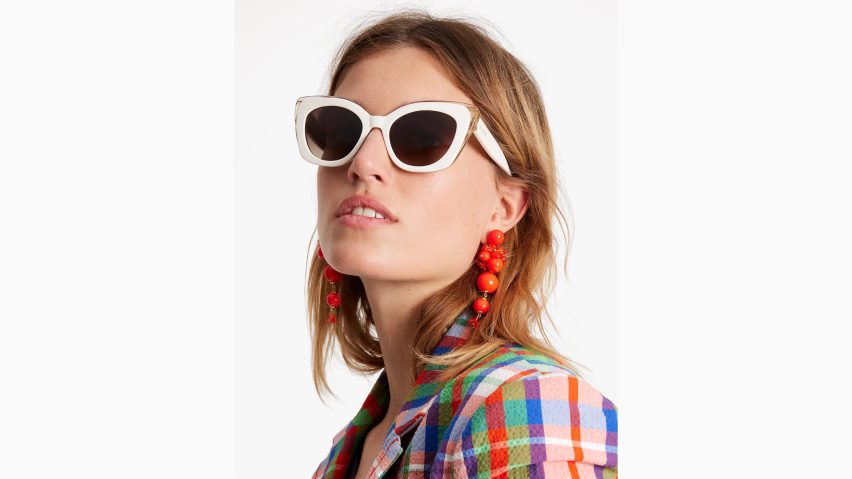 de Kate Spade Frauen Ringelblumen-Sonnenbrille Elfenbein NB82J21259 Zubehör