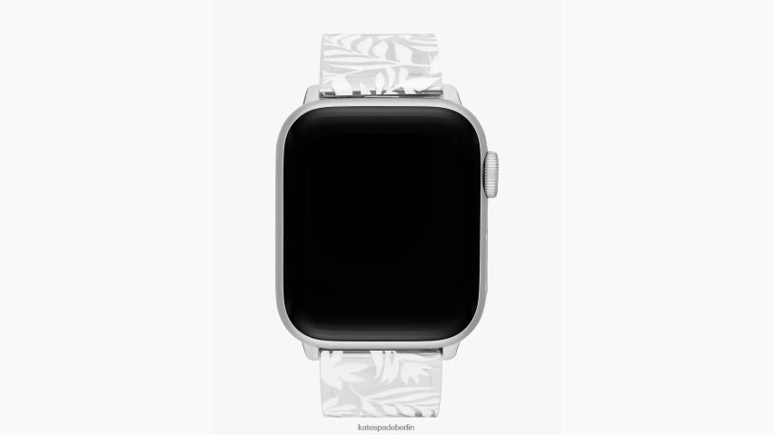 de Kate Spade Frauen Jelly 38–49 mm Armband für Apple Watch Weiß NB82J21066 Zubehör