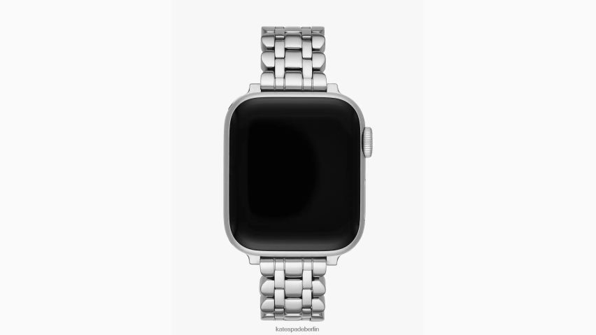 de Kate Spade Frauen Silbernes Muschelarmband aus Edelstahl mit 38/40-mm-Band für die Apple Watch Silber NB82J21100 Zubehör
