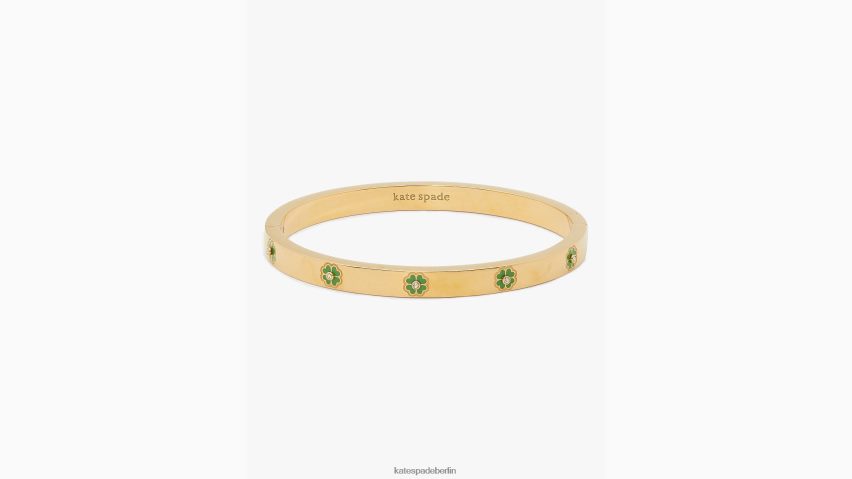 de Kate Spade Frauen Armreif für den letzten Schliff Grün Gold NB82J21173 Zubehör
