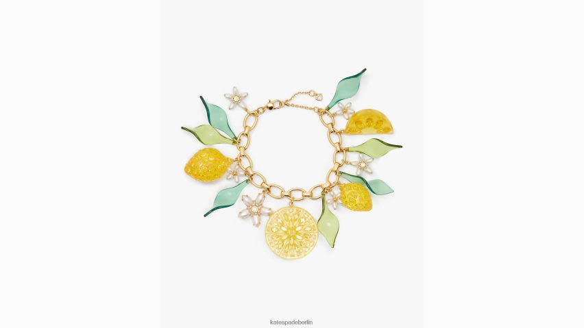de Kate Spade Frauen Fresh-Squeeze-Charm-Armband gelbes Multi NB82J21000 Zubehör
