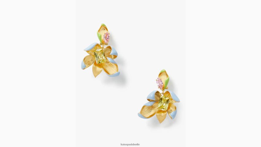 de Kate Spade Frauen Blumenrausch-Tropfenohrringe multi NB82J21105 Zubehör